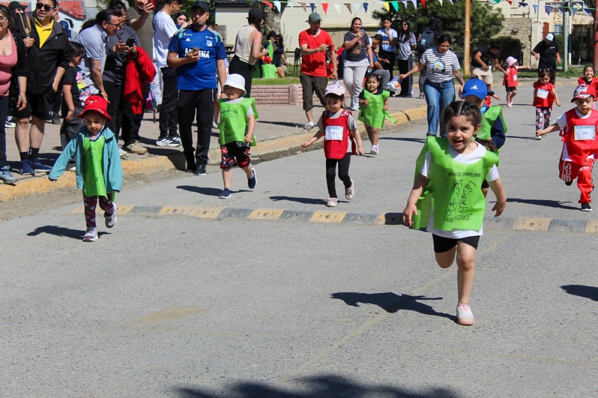 Se realizó la tercera edición de la maratón El Aluén Corre en 28 de Noviembre