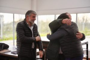 Claudio Vidal escuchó a los productores de la zona centro y anunció nuevos controles para combatir el abigeato