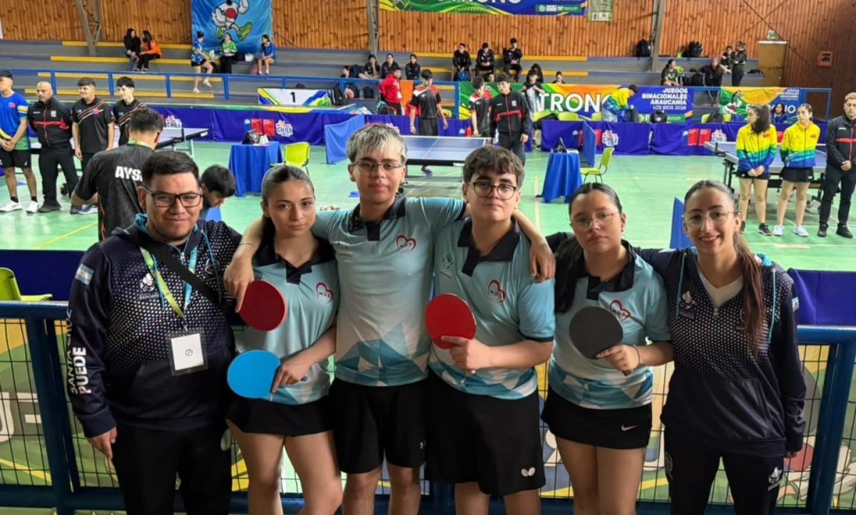 Natación y Tenis de Mesa: Santa Cruz suma experiencias en la Araucanía