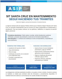 ASIP realiza tareas preventivas de seguridad informática y mantiene la atención a contribuyentes