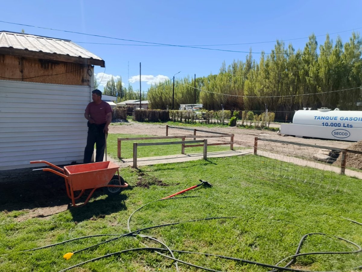 Realizaron operativo integral de saneamiento cloacal y refacciones en la Usina de Lago Posadas