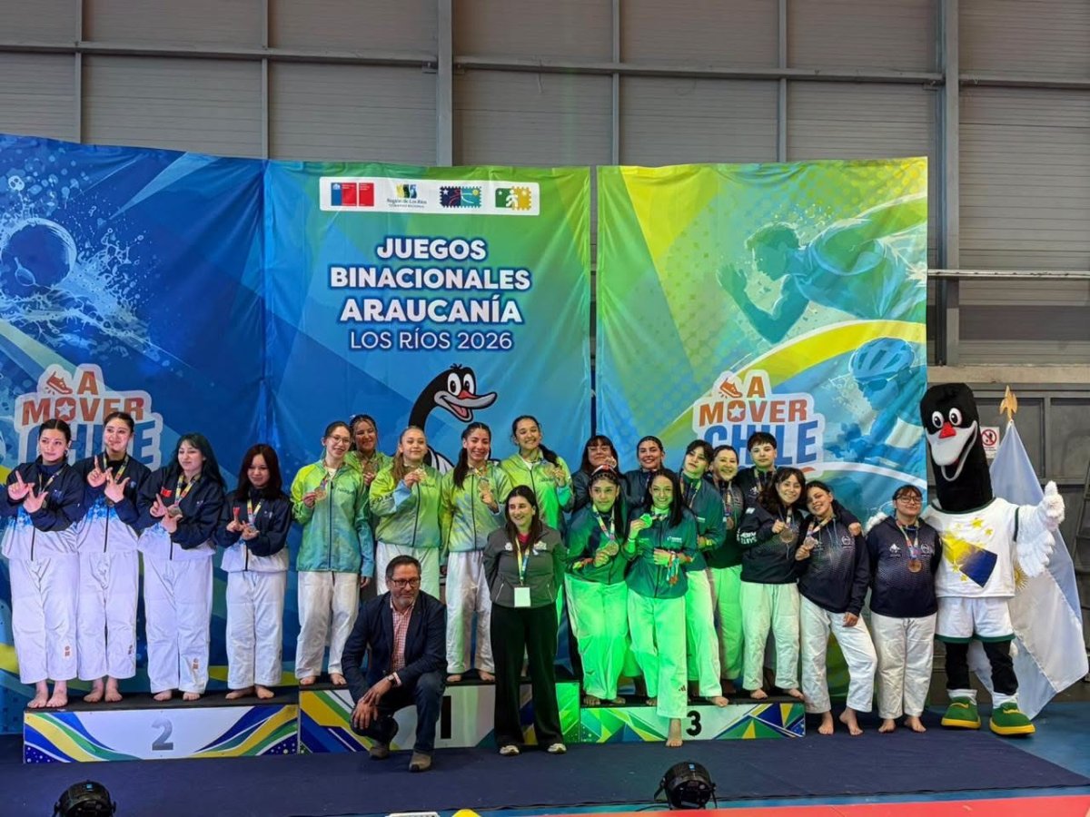 Judo y Natación: Santa Cruz cerró dos grandes participaciones en la Araucanía