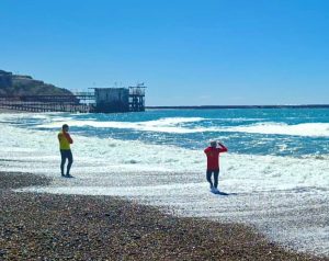 Impulsaron una jornada interinstitucional de salvamento acuático en la costa patagónica