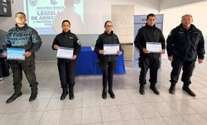 Personal de la Policía Provincial se capacitó en Legislación de Armas de Fuego y Materiales Controlados