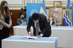 Alicia puso en funciones al nuevo Ministro de Salud y Ambiente
