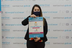 Alicia presentó el programa de microcréditos “Calor de Hogar”
