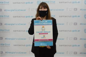 Alicia presentó el programa de microcréditos “Calor de Hogar”