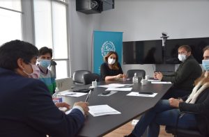El ministro de salud recibió autoridades nacionales