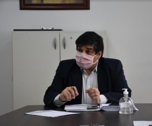 El ministro de salud recibió autoridades nacionales