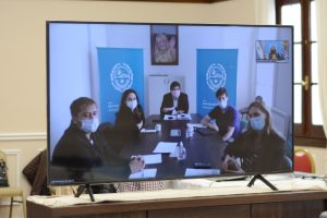 Alicia dialogó con autoridades sanitarias de Nación y Provincia