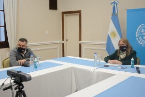 Alicia dialogó con autoridades sanitarias de Nación y Provincia