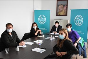 Alicia dialogó con autoridades sanitarias de Nación y Provincia