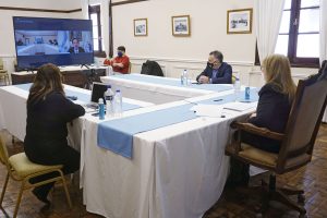 Alicia dialogó con el ministro de Educación de la Nación sobre la agenda educativa