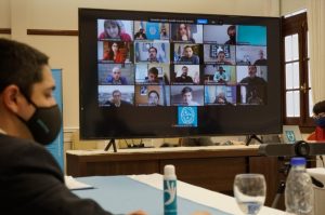 Ministros mantuvieron reunión con autoridades de municipios y comisiones de fomento