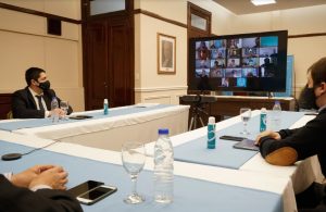 Ministros mantuvieron reunión con autoridades de municipios y comisiones de fomento