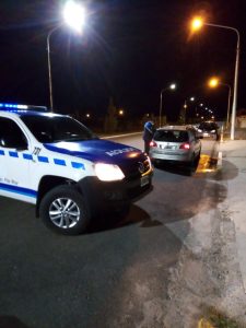 Seguridad trabaja en las rutas habilitadas e inhabilitadas en Zona Norte
