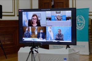 Alicia firmó convenio para la provisión de equipamiento para las Fuerzas de Seguridad