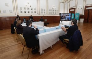 Alicia firmó convenio para la provisión de equipamiento para las Fuerzas de Seguridad