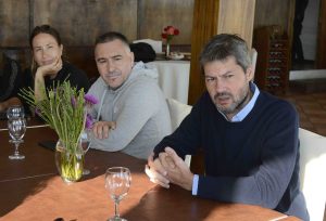 Autoridades provinciales y Lammens participan de reunión de trabajo en El Calafate