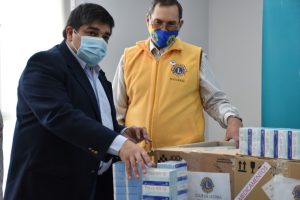 Aporte solidario de medicación destinado al Hospital Regional