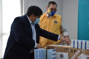 Aporte solidario de medicación destinado al Hospital Regional