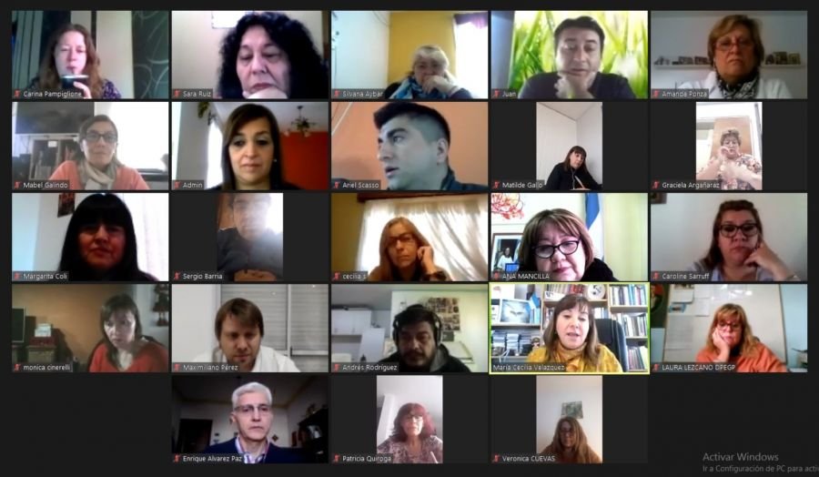 "Docencia en Entornos Virtuales": Tuvo lugar el primer encuentro de la capacitación para docentes de Adultos