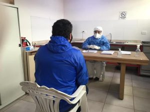 “Sabemos que podemos contagiarnos pero mientras podamos vamos a seguir trabajando por ayudar al otro”