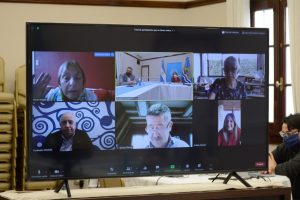 Alicia se reunió con el consejo de administración del Centro de Medicina Nuclear y Radioterapia Patagonia