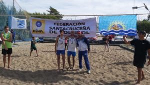 Vigorelli y García de El Calafate serán los representantes santacruceños en Beach Vóley