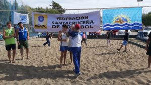 Vigorelli y García de El Calafate serán los representantes santacruceños en Beach Vóley