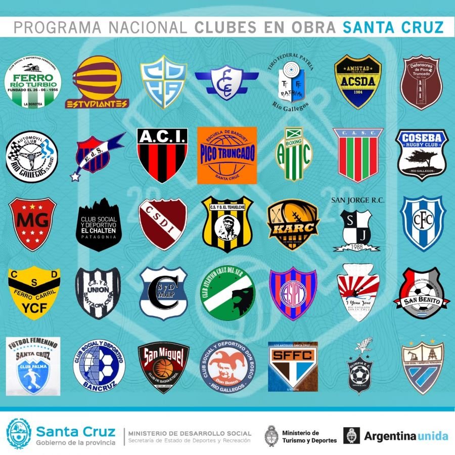 Se concretó la primera etapa del Programa “Clubes en obra” 2020
