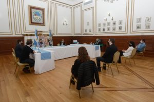 Alicia participó de una nueva reunión del COE Provincial