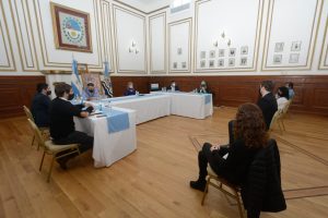 Alicia participó de una nueva reunión del COE Provincial