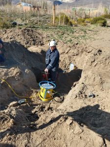 Avanza la obra de extensión de red de gas en Lago Posadas