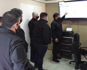 Integrantes del Poder Judicial recorrieron las oficinas de dispositivos duales