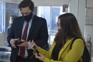 Integrantes del Poder Judicial recorrieron las oficinas de dispositivos duales
