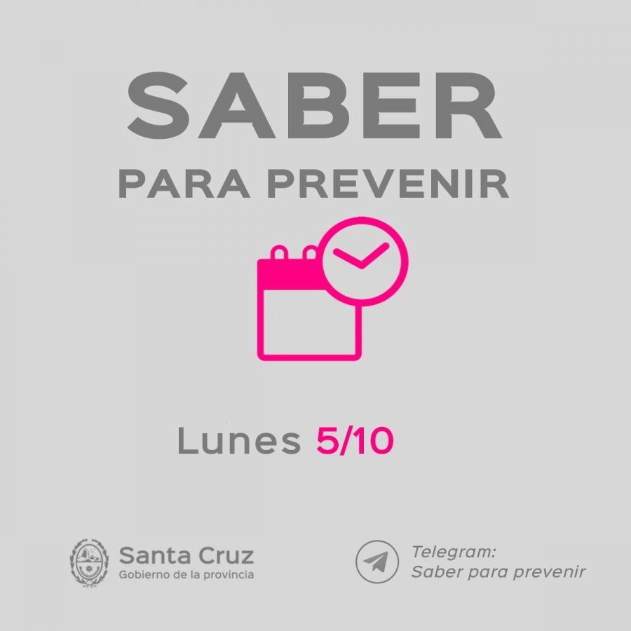 Saber para prevenir Informe epidemiológico lunes 5 de octubre