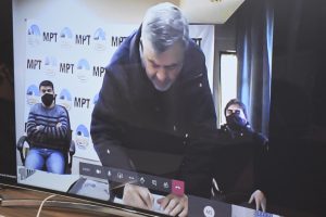 Se firmó el convenio marco de cooperación y contraprestación para la instalación del Sistema de Monitoreo Integral por Cámaras