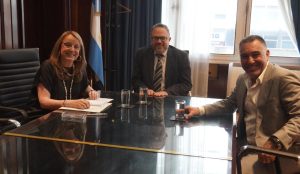 Alicia se reunió con el ministro de Desarrollo Productivo