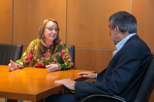 Alicia se reunió con el ministro de Ciencia, Tecnología e Innovación
