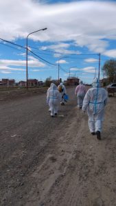 Operativos territoriales: Agentes sanitarios recorrieron los Barrios Juan Pablo II y San Benito