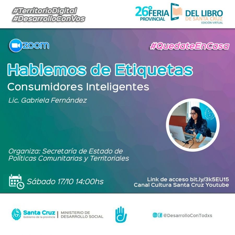 Desarrollo Social presente en la 26° Feria Provincial del Libro