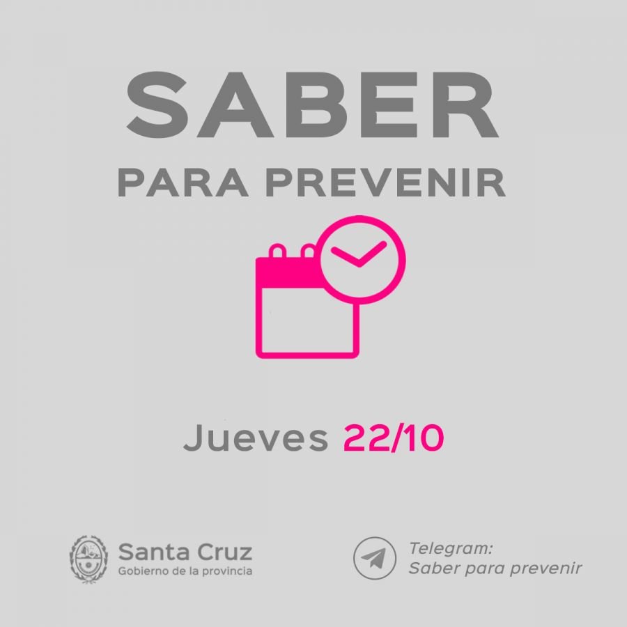 Saber Para Prevenir informe epidemiológico jueves 22 de octubre