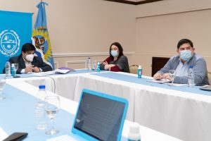 Resaltaron las acciones que se concretan en Santa Cruz en este contexto de pandemia