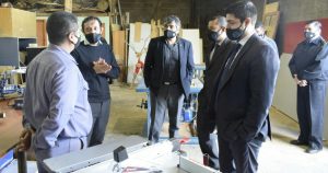 Seguridad entregó equipamiento a las áreas logísticas y de costura de la Policía de Santa Cruz