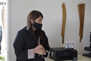 Seguridad entregó equipamiento a las áreas logísticas y de costura de la Policía de Santa Cruz
