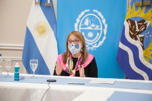 Alicia dialogó con el nuevo secretario General del CFI sobre los proyectos en Santa Cruz