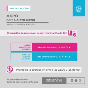 Las medidas restrictivas del Decreto 1230/2020 para controlar la propagación del virus