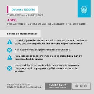 Las medidas restrictivas del Decreto 1230/2020 para controlar la propagación del virus