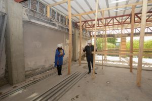 Autoridades del Gobierno de Santa Cruz recorrieron avances de obra del Edificio de Consejo Provincial de Educación
